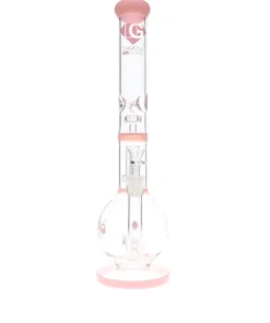 Alternative view of 16″ OG Double In-Line Showerhead Perc Water Pipe by Diamond Glass