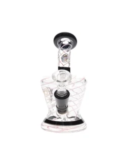Alternative view of 6″ Krabs Stem Perc Dab Rig by Diamond Glass
