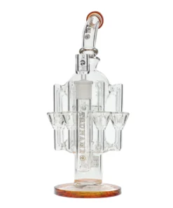 13″ Tsunami Concentrate Rig Showerhead Eight Recycler Water Pipe