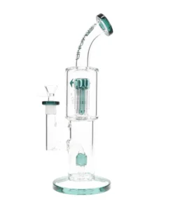Alternative view of 14″ Diow XL Double Tree Perc Water Pipe by Diamond Glass