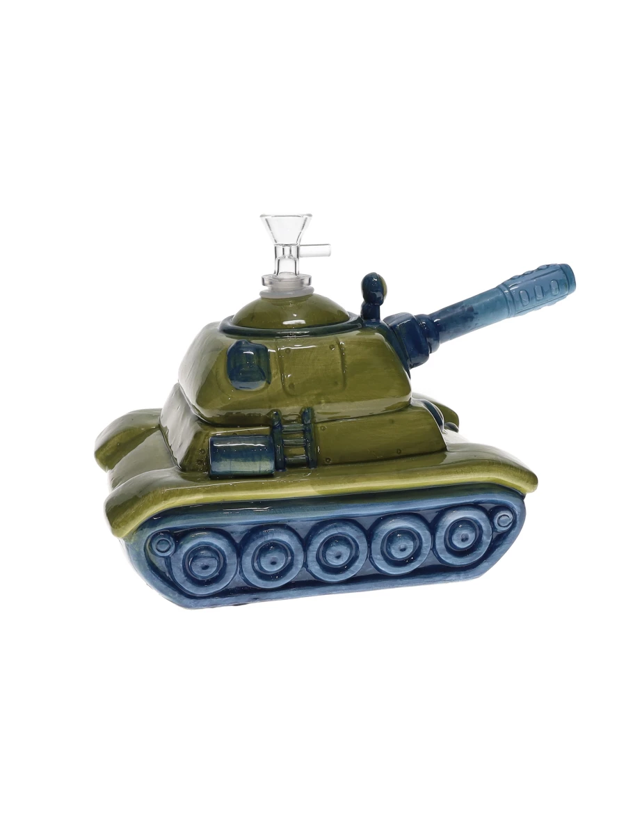 Tank Shape Ceramic Water Pipe - Image 4
