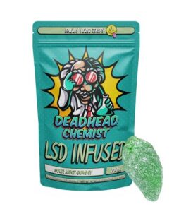 Alternative view of LSD Edible 100ug Sour Mint Gummy Deadhead Chemist