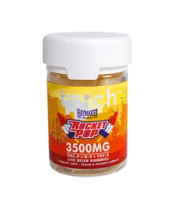 Rocket Pop Torch Haymaker Blend Live Resin Gummies 3500mg